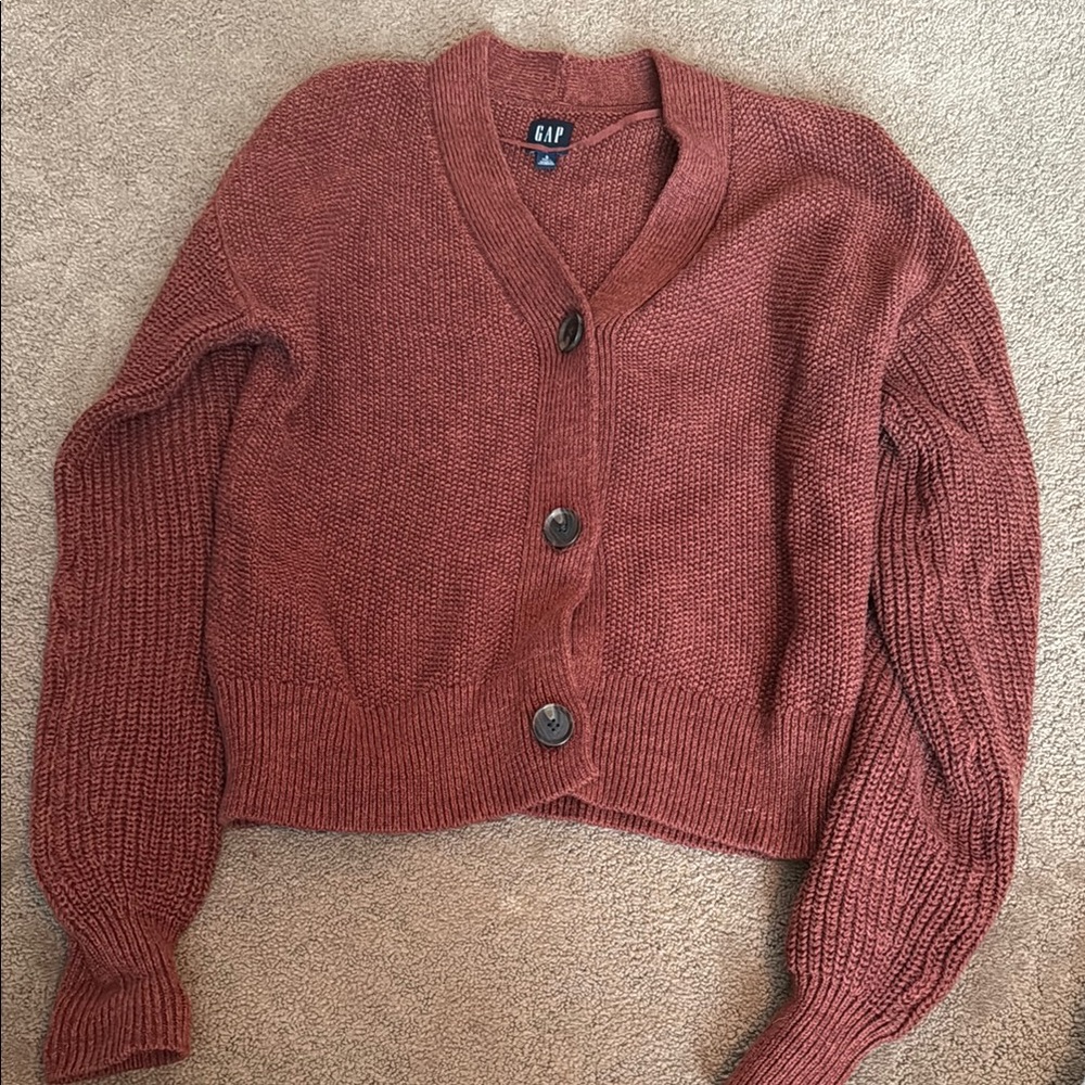 GAP Women's Rust Sweater small tall